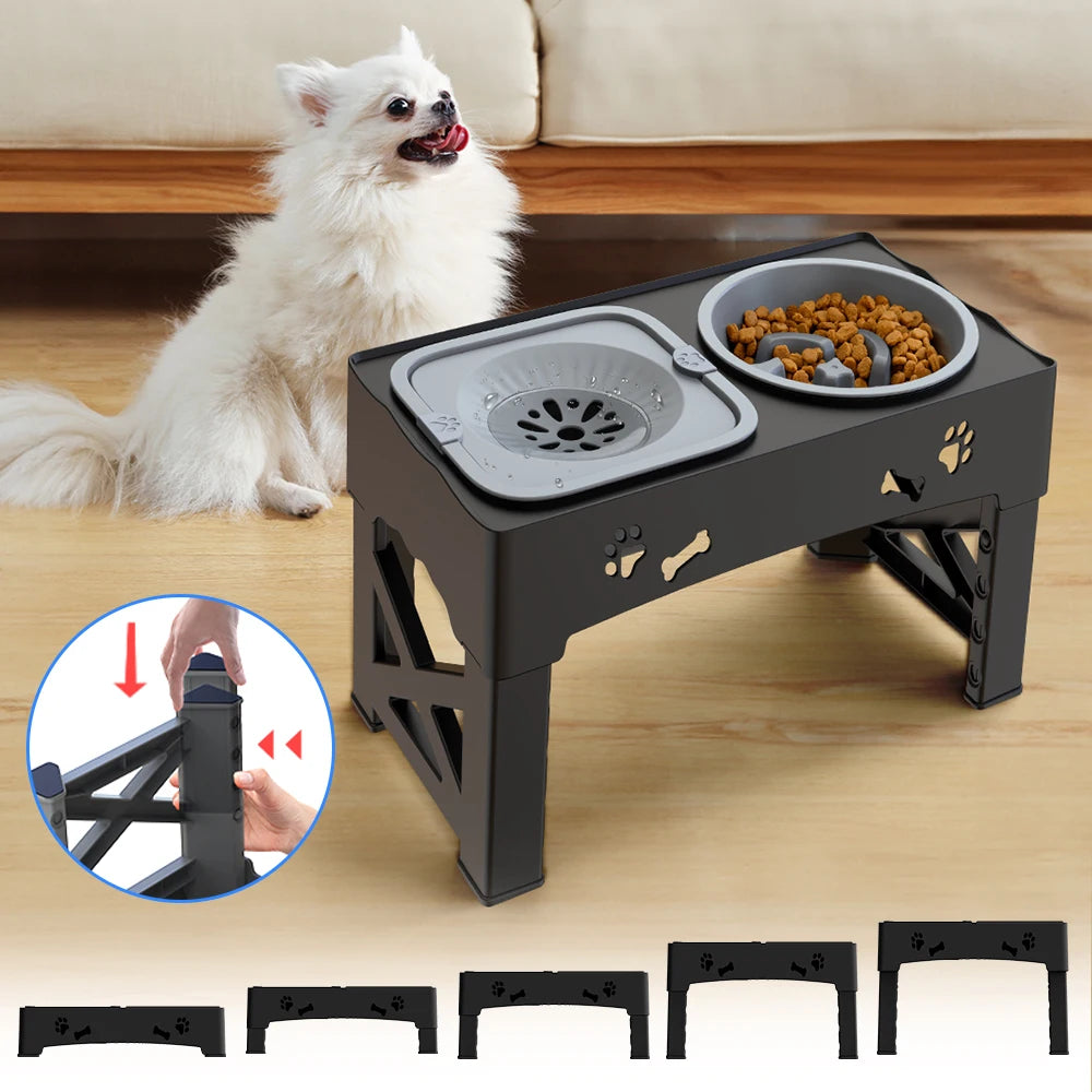 Pet Bowls With Adjustable Height