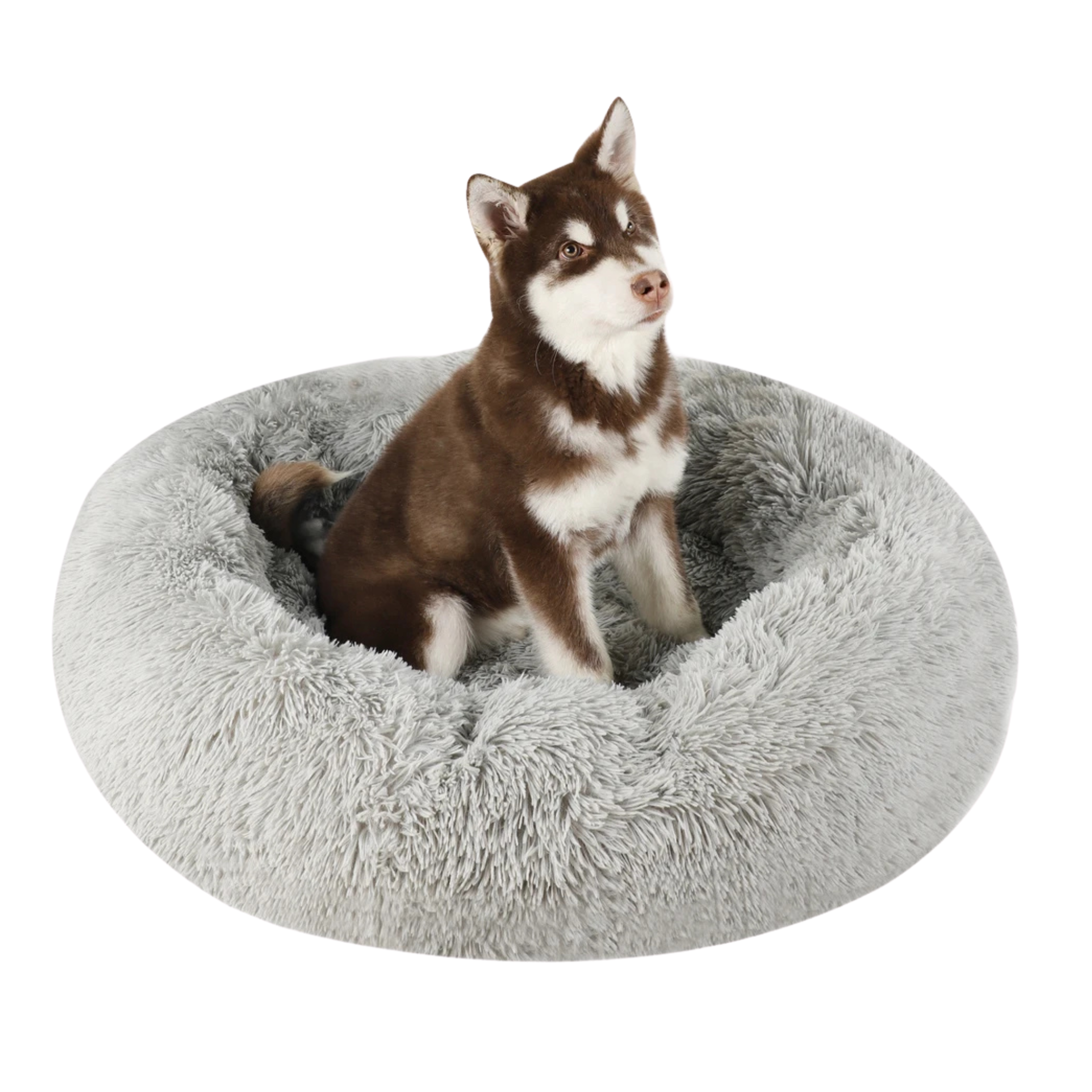 Round Calming Dog Bed